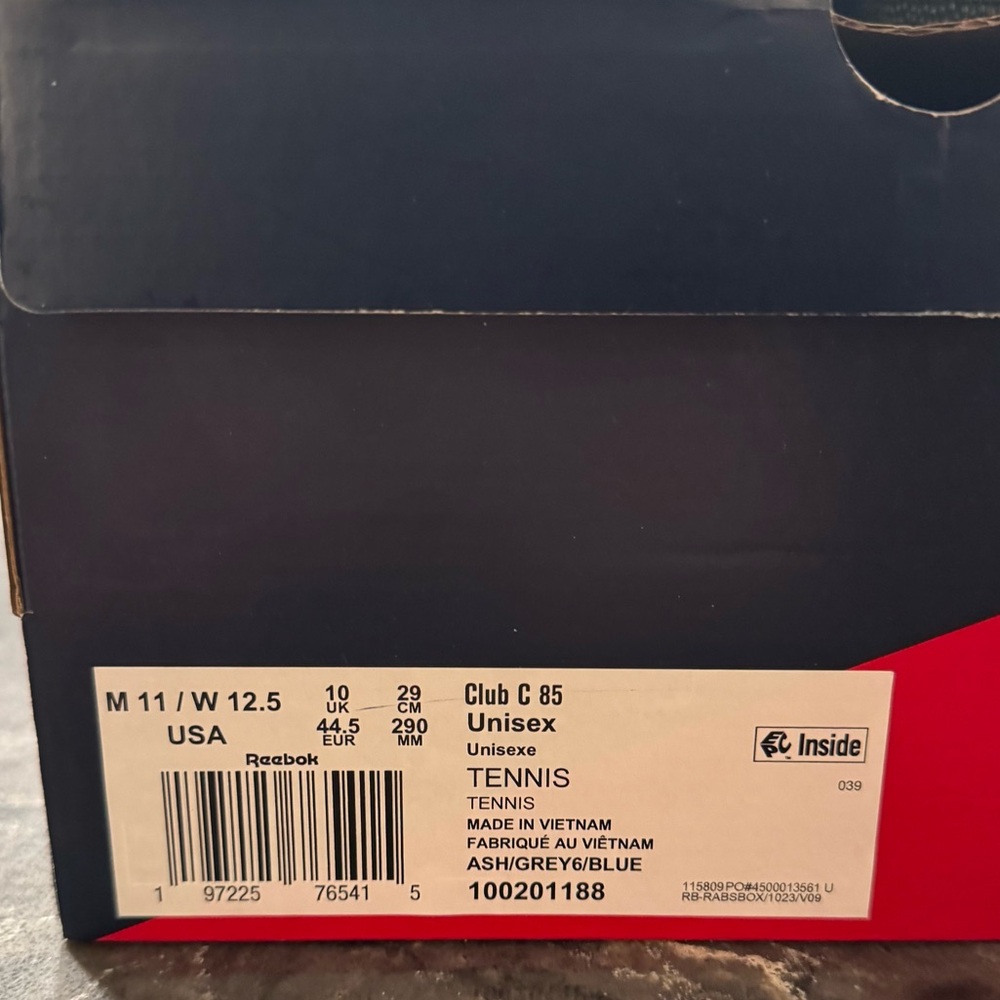 NEW IN BOX Reebok Club C 85 Sneaker (Men’s Size 11) - Picture 13 of 13